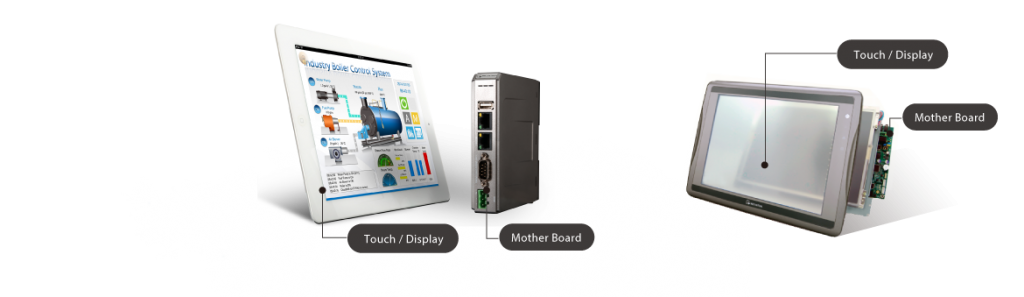 weintek display, mother board