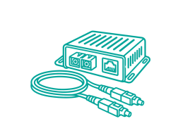 Fiber optic network equipment and Media converters Fiber optic network equipment and Media converters