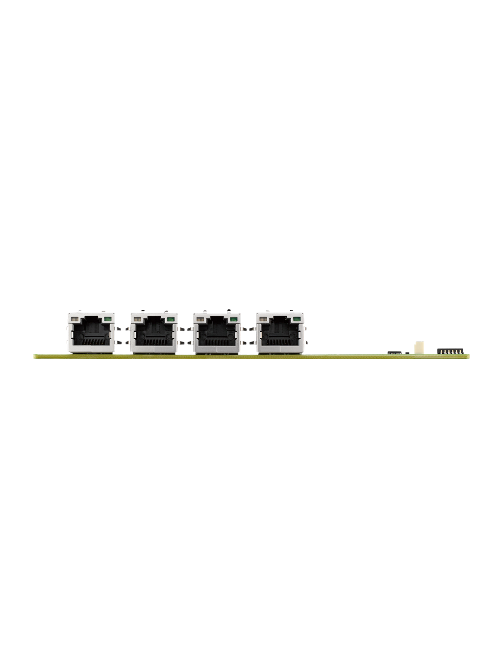 Advantech UIO-4038 UIO40-Express I/O card supports 3 LAN & 1 WAN 2