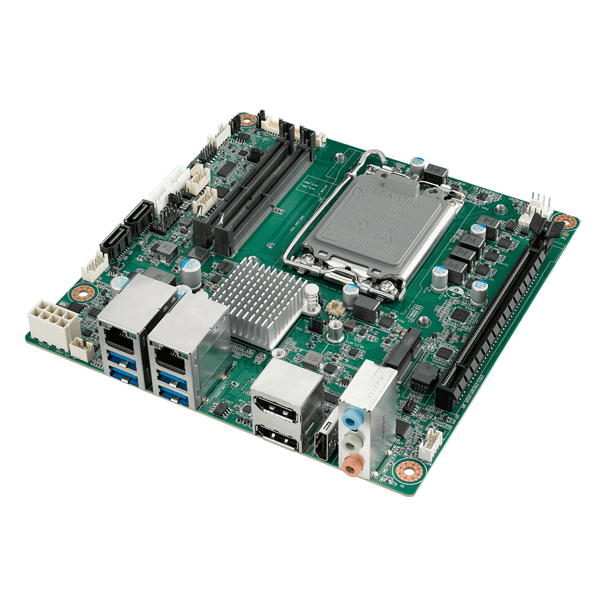 Advantech AIMB-279 B1 Mini-ITX, 12-os / 13-os / 14-os kartos ir Series 2 Intel Core procesorius (LGA1700)