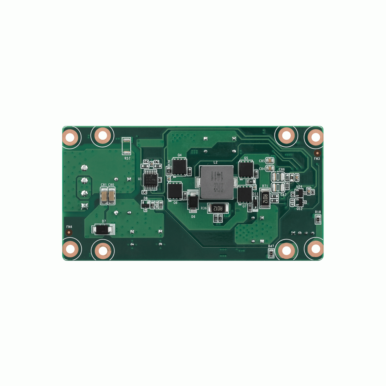 Advantech MIOE-PWR2 9–36 V nuolatinės srovės į nuolatinės srovės maitinimo modulis, suderinamas su MI/O važiuokle 1