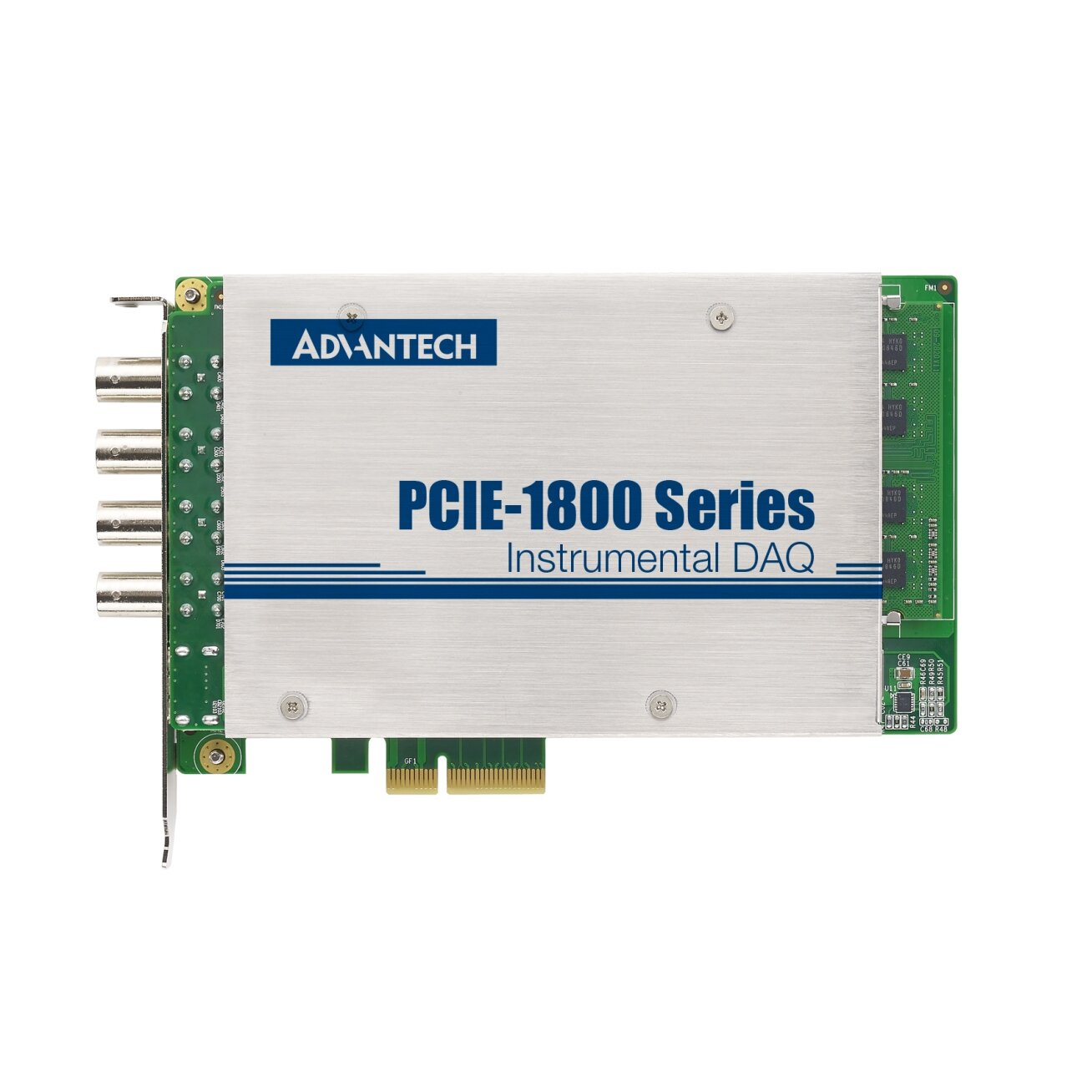 Advantech PCIE-1840 4 kanalų, 16 bitų, 125 MS/s skaitmenintuvas su vienalaikiu mėginių ėmimu Advantech PCIE-1840 4 kanalų, 16 bitų, 125 MS/s skaitmenintuvas su vienalaikiu mėginių ėmimu