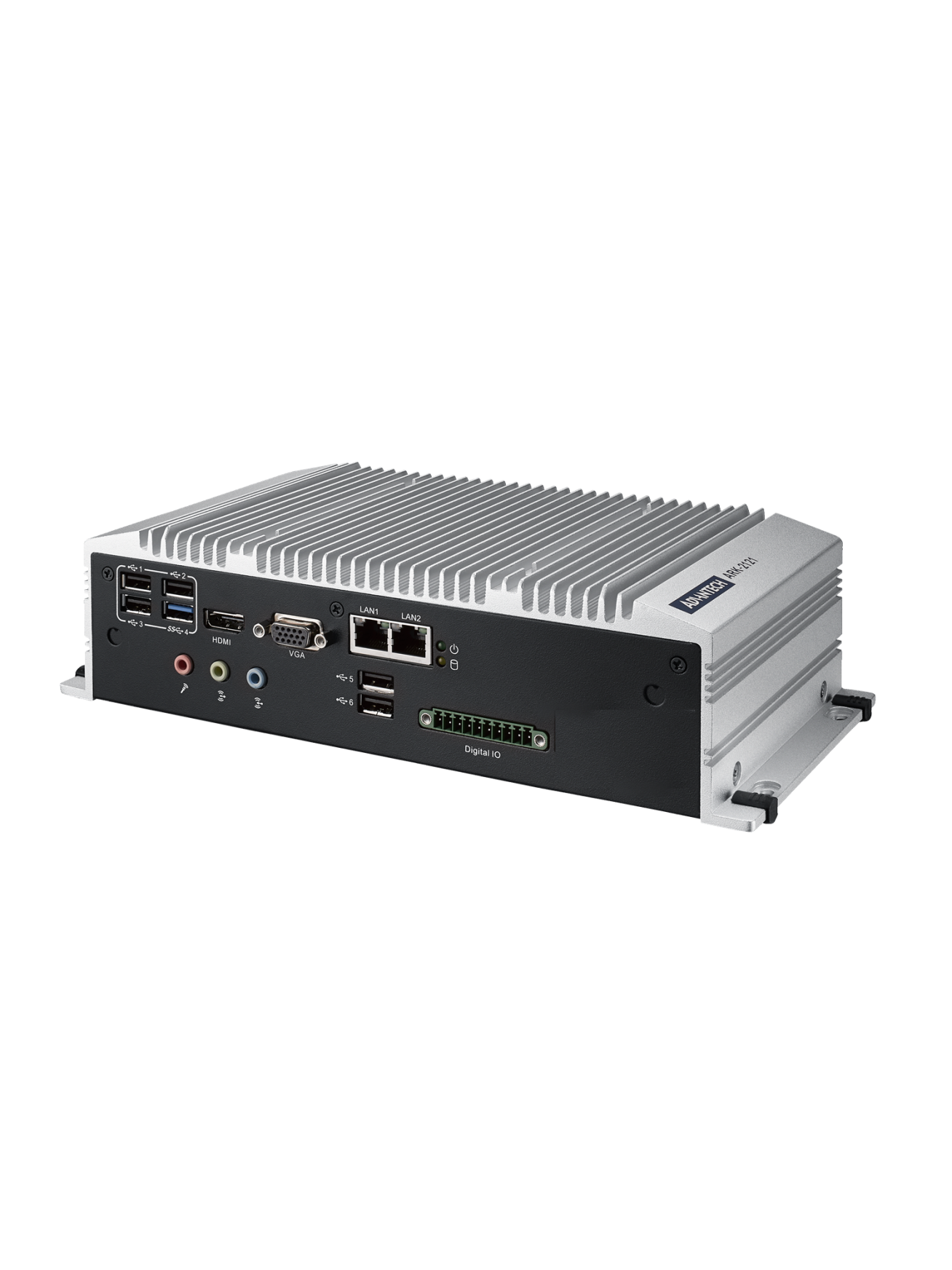 Advantech ARK-2121F Fanless Box PC, Intel Celeron Quad Core J1900 SoC with Multiple I/Os Advantech ARK-2121F Fanless Box PC, Intel Celeron Quad Core J1900 SoC with Multiple I/Os