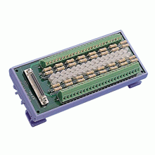 Advantech ADAM-3951 50 kontaktų jungčių plokštė su LED indikatoriais (montuojama ant DIN bėgelio)