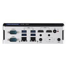 Advantech AIR-101 Edge AI Inference sistema, kurią palaiko Intel Atom E3940 QC SoC ir du Intel MA2485 VPU 1