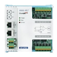 Advantech AMAX-4817 8 kanalų, 16 bitų izoliuotas analoginis įėjimas EtherCAT nuotolinis įvesties/išvesties modulis 1