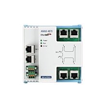 Advantech AMAX-4870 6 prievadų EtherCAT jungties modulis Advantech AMAX-4870 6 prievadų EtherCAT jungties modulis
