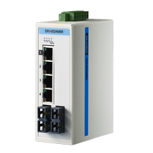 Advantech EKI-5524MMI 4FE+2FE SC daugiamodis nevaldomas Ethernet komutatorius, ATEX/C1D2, -40~75 ℃