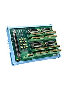 Advantech ADAM-3956 100-pin SCSI DIN-rail Wiring Board 1