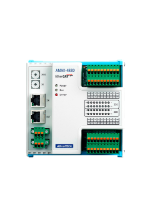 Advantech AMAX-4830 16-ch Isolated Digital Input and 16-ch Isolated Digital Output EtherCAT Remote I/O Module Advantech AMAX-4830 16-ch Isolated Digital Input and 16-ch Isolated Digital Output EtherCAT Remote I/O Module
