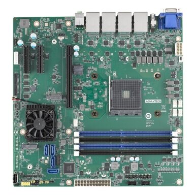 Advantech AIMB-522 Micro-ATX pagrindinė plokštė, AMD Ryzen Embedded 5000 serijos procesoriai Advantech AIMB-522 Micro-ATX pagrindinė plokštė, AMD Ryzen Embedded 5000 serijos procesoriai