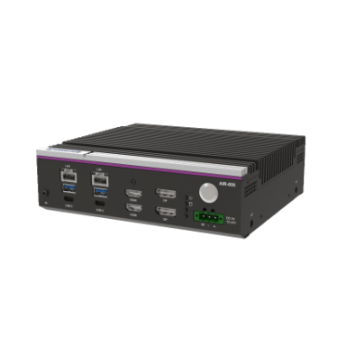 Advantech AIR-055 Edge AI Inference sistema su Qualcomm Dragonwing IQ-9075 procesoriumi Advantech AIR-055 Edge AI Inference sistema su Qualcomm Dragonwing IQ-9075 procesoriumi