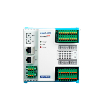 Advantech AMAX-4830 16 kanalų izoliuotas skaitmeninis įėjimas ir 16 kanalų izoliuotas skaitmeninis išėjimas EtherCAT nuotolinis įvesties/išvesties modulis Advantech AMAX-4830 16 kanalų izoliuotas skaitmeninis įėjimas ir 16 kanalų izoliuotas skaitmeninis išėjimas EtherCAT nuotolinis įvesties/išvesties modulis