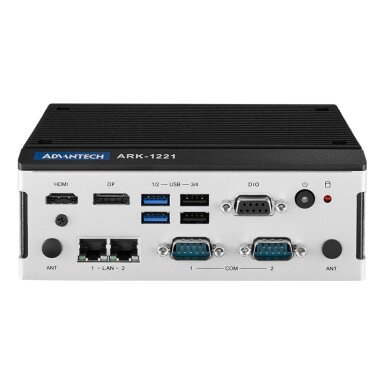 Advantech ARK-1221L DIN-Rail neventiliuojamas Box kompiuteris, Intel Atom x6413E ir Celeron J6412 QC bei Celeron N6210 nuolatinės srovės kompiuterinis procesorius Advantech ARK-1221L DIN-Rail neventiliuojamas Box kompiuteris, Intel Atom x6413E ir Celeron J6412 QC bei Celeron N6210 nuolatinės srovės kompiuterinis procesorius