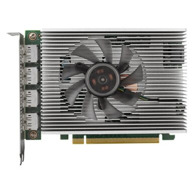 Advantech EAI-3101 PCIe x16 Intel Arc A380E įterptoji (embedded) GPU plokštė su 4 DP 1.4a Advantech EAI-3101 PCIe x16 Intel Arc A380E įterptoji (embedded) GPU plokštė su 4 DP 1.4a