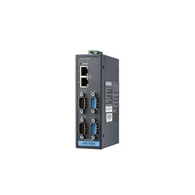 Advantech EKI-1524 4 prievadų nuosekliųjų įrenginių serveris Advantech EKI-1524 4 prievadų nuosekliųjų įrenginių serveris
