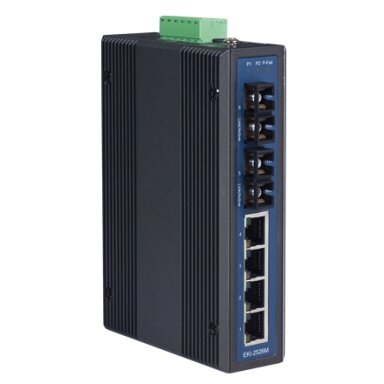 Advantech EKI-2526M 4FE+2FE ST daugiamodis nevaldomas Ethernet komutatorius Advantech EKI-2526M 4FE+2FE ST daugiamodis nevaldomas Ethernet komutatorius