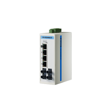 Advantech EKI-5524MMI-ST 4FE+2FE ST daugiamodis nevaldomas Ethernet komutatorius, ATEX/C1D2, -40~75 ℃ Advantech EKI-5524MMI-ST 4FE+2FE ST daugiamodis nevaldomas Ethernet komutatorius, ATEX/C1D2, -40~75 ℃
