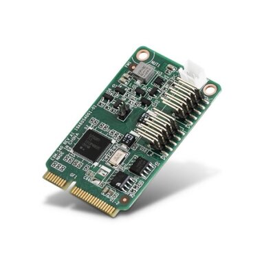 Advantech EXM-540 PCIe į 4 kanalų USB 2.0 prievadų modulį Advantech EXM-540 PCIe į 4 kanalų USB 2.0 prievadų modulį