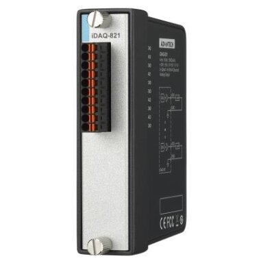 Advantech iDAQ-821 4 kanalų, 16 bitų, 10 kS/s iDAQ analoginių išėjimų modulis Advantech iDAQ-821 4 kanalų, 16 bitų, 10 kS/s iDAQ analoginių išėjimų modulis