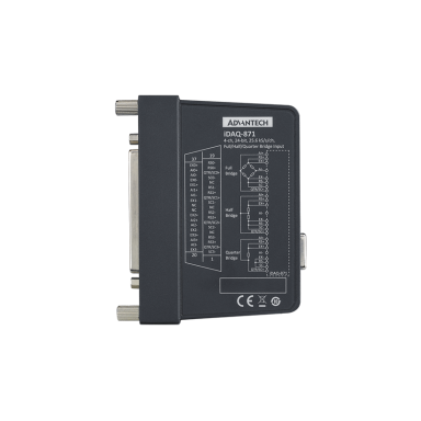 Advantech iDAQ-871 4 kanalų, 24 bitų, 25,6 kS/s iDAQ modulis su pilno, pusės ir ketvirčio tiltelio įėjimais Advantech iDAQ-871 4 kanalų, 24 bitų, 25,6 kS/s iDAQ modulis su pilno, pusės ir ketvirčio tiltelio įėjimais