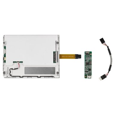 Advantech IDK-1106 6,5" VGA (640x480), 800 nitų LVDS LCD ekranas su 4 laidų varžiniu jutikliniu ekranu