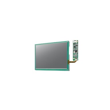 Advantech IDK-1107W 7" WVGA / WSVGA pramoninio ekrano komplektas su jutikliniu ekranu