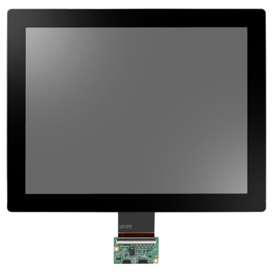 Advantech IDK-1112 12,1" SVGA ir XGA pramoninio ekrano komplektas su varžiniu/ projektuojamuoju talpiniu jutikliniu ekranu