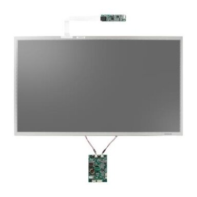 Advantech IDK-2121W 21,5" FHD, 1200 cd/m² itin didelio ryškumo pramoninio ekrano komplektas su LED foniniu apšvietimu ir LVDS sąsaja