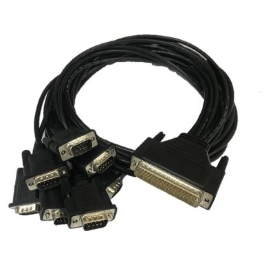 Advantech OPT8J 1 m kabelis: DB-78 (kištukas) į 8x DB-9 (kištukai) Advantech OPT8J 1 m kabelis: DB-78 (kištukas) į 8x DB-9 (kištukai)