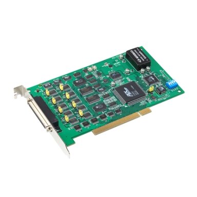 Advantech PCI-1723 8 kanalų, 16 bitų PCI analoginių išėjimų plokštė su 16 skaitmeninių įėjimų / išėjimų kanalų
