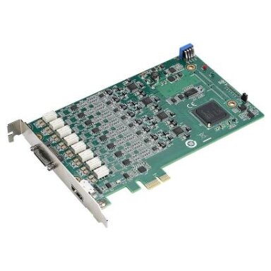 Advantech PCIE-1802 8/4 kanalų, 24 bitų, 216 kS/s PCIe plokštė garsui ir vibracijai matuoti