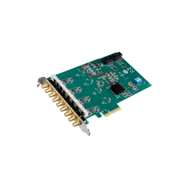 Advantech PCIE-1842 8/4 kanalų, 14 bitų, 10 MS/s kiekvienam kanalui PCIe duomenų rinkimo (DAQ) plokštė su vienalaikiu analoginių įėjimų mėginių ėmimu