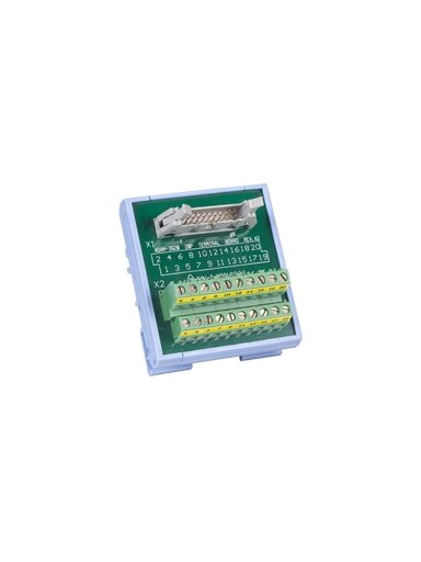 Advantech ADAM-3920 20-pin DIN-rail Flat Cable Wiring Board