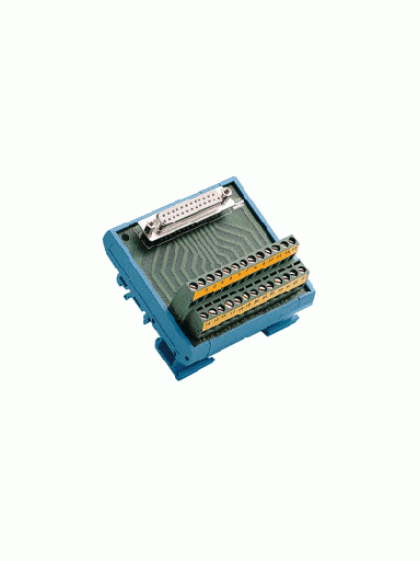 Advantech ADAM-3925 DB25 DIN-rail Wiring Board