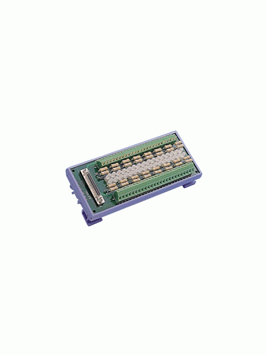 Advantech ADAM-3951 50-pin DIN-rail Wiring Board w/ LED Indicators