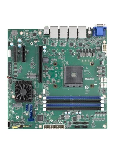 Advantech AIMB-522 Micro-ATX Motherboard AMD Ryzen Embedded 5000 Series processors