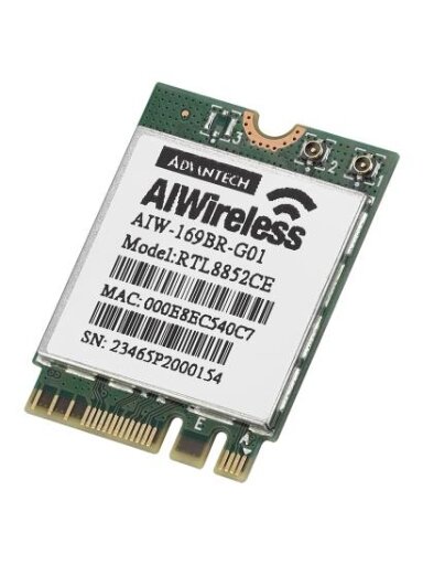 Advantech AIW-169 Entry-level Wi-Fi 6e solution with multiple OS and certification support