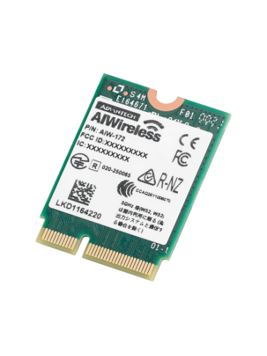 Advantech AIW-172BQ Entry-Level Wi-Fi 7 Key E solution based on QCC2072