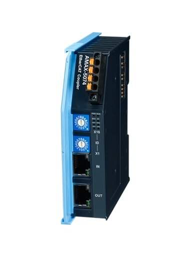 Advantech AMAX-5074 EtherCAT Coupler with ID Switch Slice I/O Module