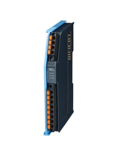 Advantech AMAX-5090 2-ch Power Input with 4-ch Digital Input EtherCAT Slice IO Module