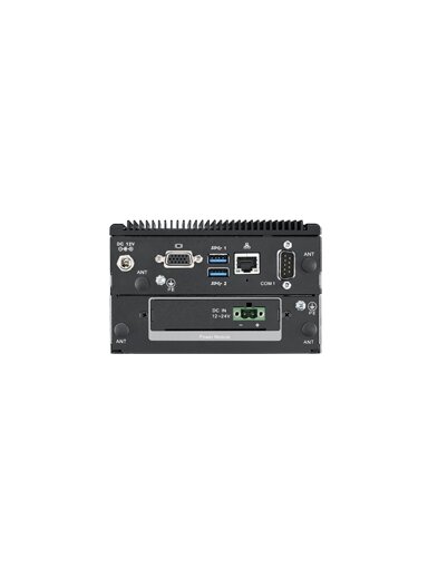 Advantech ARK-1124C Modular Fanless Box PC, Intel Celeron N3350 DC SoC With Four Serial Ports