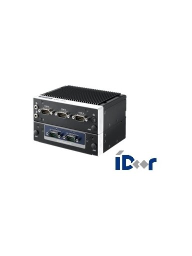 Advantech ARK-1124C Modular Fanless Box PC, Intel Celeron N3350 DC SoC With Four Serial Ports