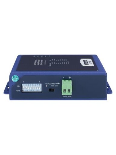 Advantech BB-FOSTCDRI-PH-SC ULI-213E - Heavy Industrial RS-232/422/485 (Terminal Block) to Single Mode Fiber (SC Connector) Panel Mount Metal Chassis
