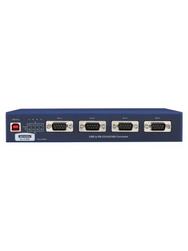 Advantech BB-USR604 ULI-314DC - USB to RS-232/422/485 (DB9 Male) Industrial Isolated Converter, 4 Port