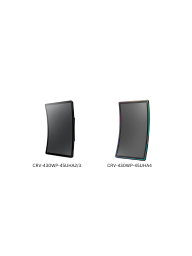 Advantech CRV-430WP Advantech CRV-430WP is designed with a 43 inch UHD C type curved LCD which features a1500R curvature. It supports 10 multi-touch controls Advantech CRV-430WP Advantech CRV-430WP is designed with a 43 inch UHD C type curved LCD which features a1500R curvature. It supports 10 multi-touch controls