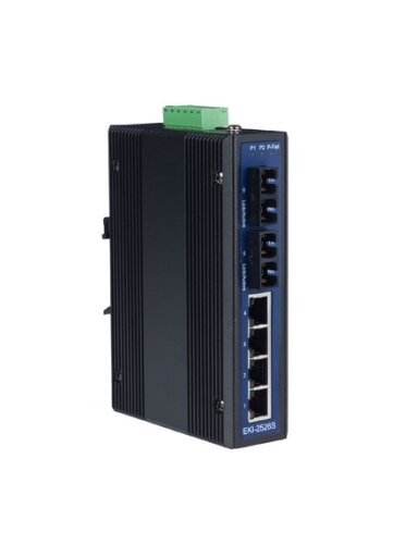 Advantech EKI-2526S 4FE+2FE SC Single-mode Unmanaged Ethernet Switch Advantech EKI-2526S 4FE+2FE SC Single-mode Unmanaged Ethernet Switch