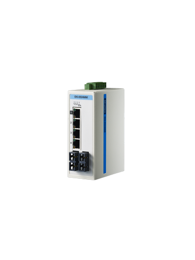Advantech EKI-5524MMI 4FE+2FE SC Multi-mode Unmanaged Ethernet Switch, ATEX/C1D2, -40~75℃