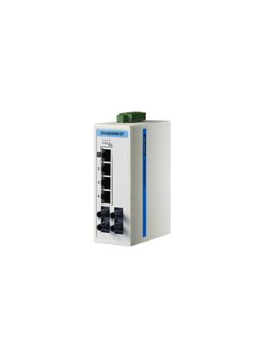 Advantech EKI-5524MMI-ST 4FE+2FE ST Multi-mode Unmanaged Ethernet Switch, ATEX/C1D2, -40~75℃