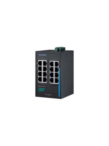 Advantech EKI-5526I-EI 16FE Managed Ethernet Switch Support Multiple Industrial Protocols, -40~75℃